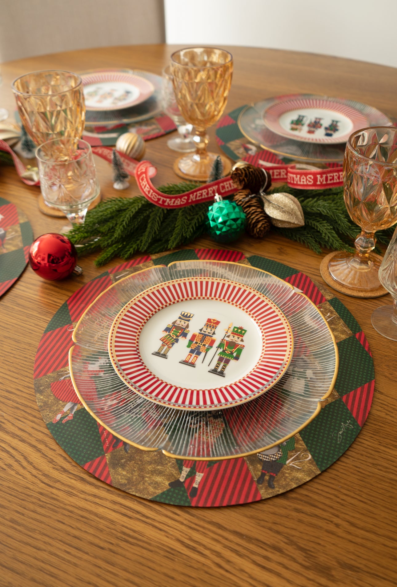 Porta platos Navidad