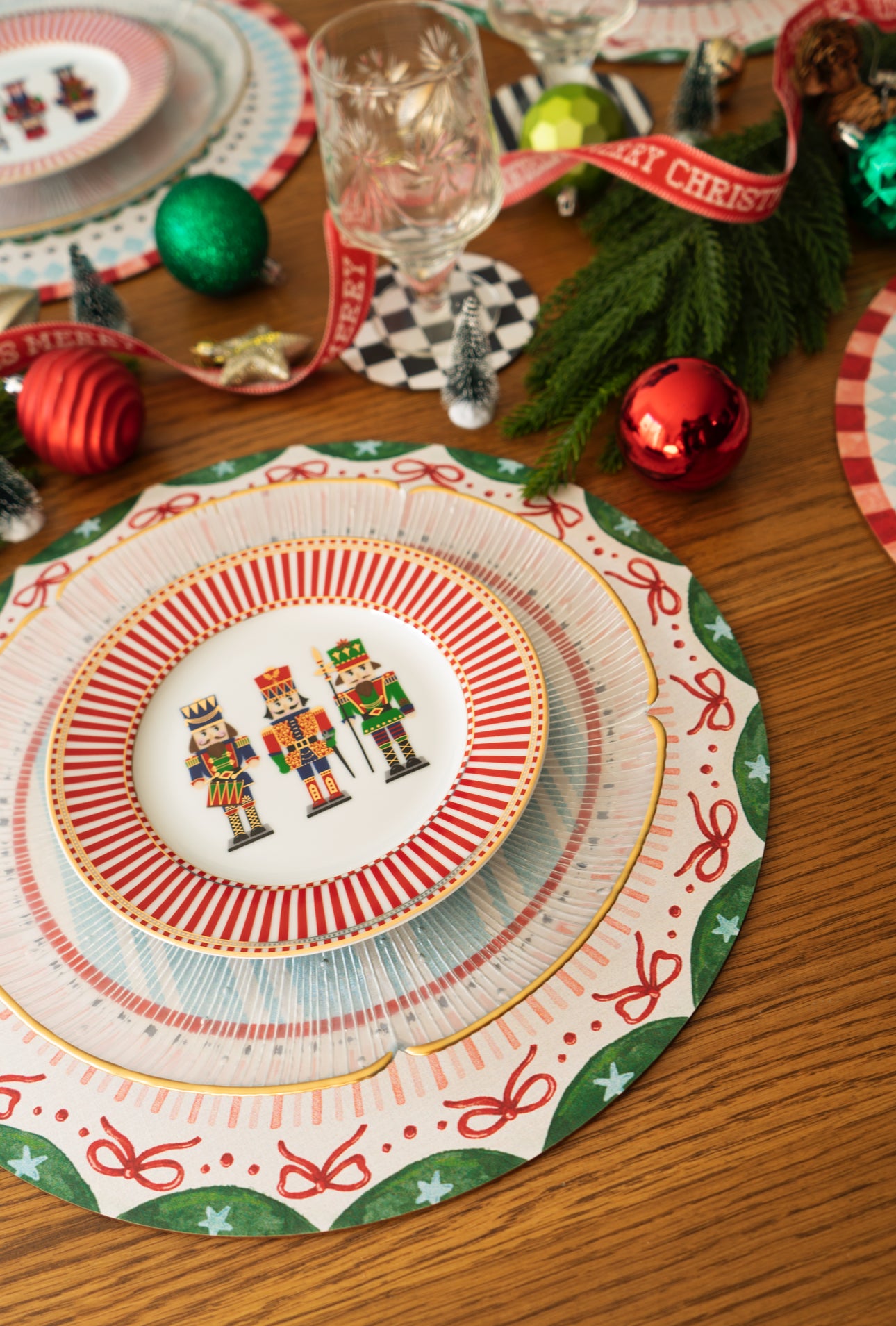 Porta platos Navidad