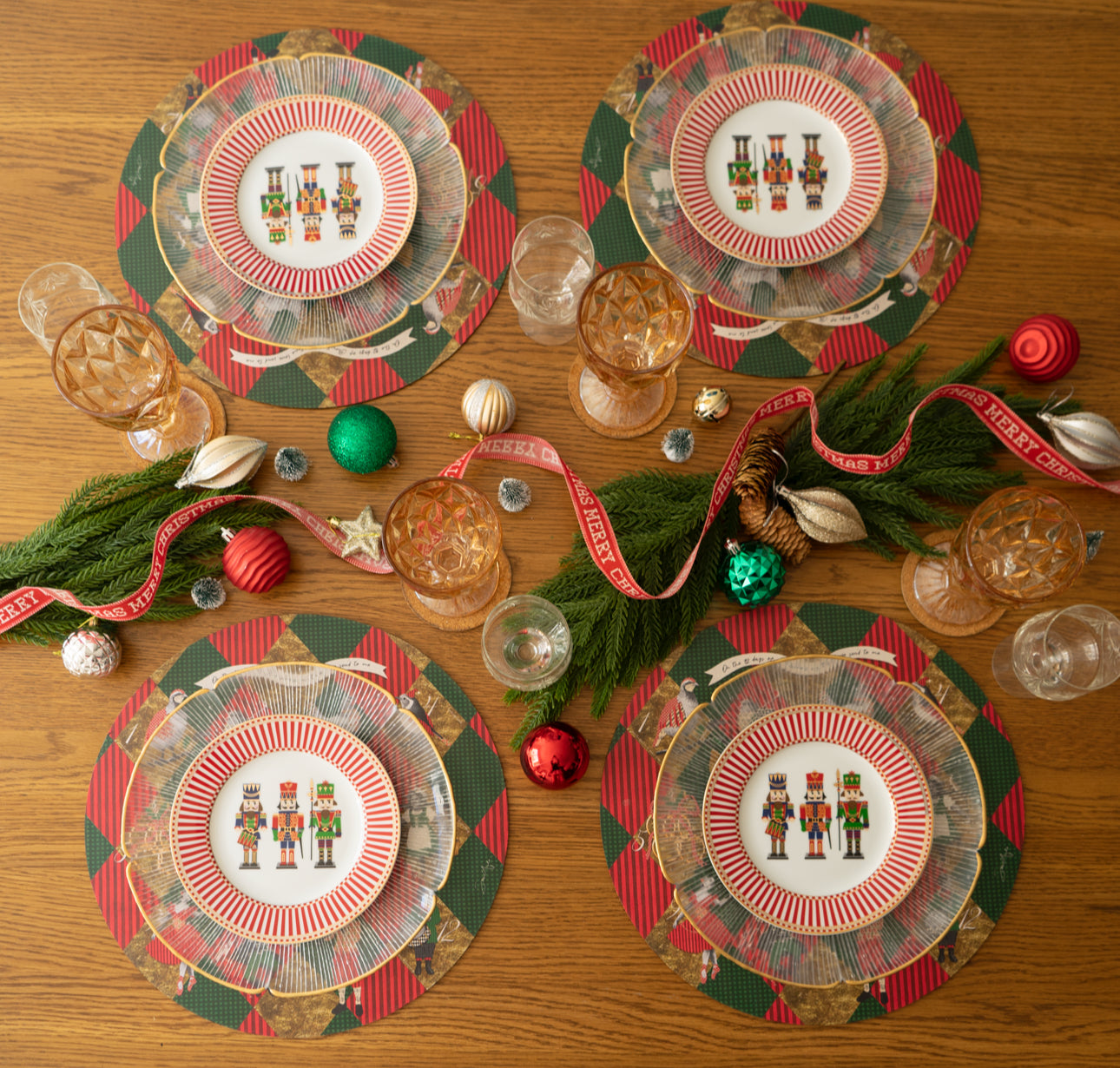 Porta platos Navidad