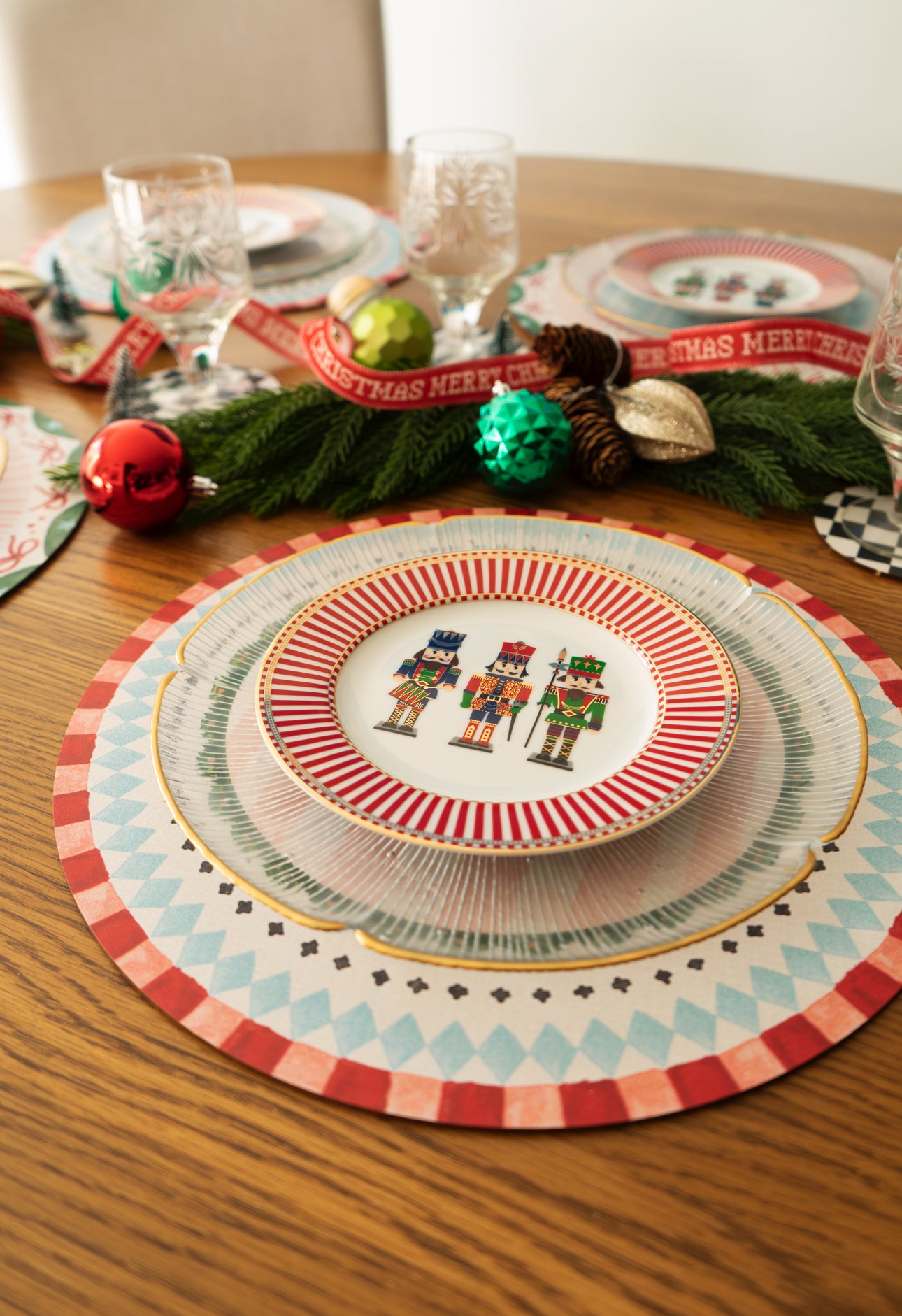 Porta platos Navidad
