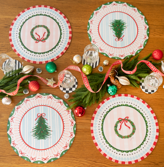 Porta platos Navidad